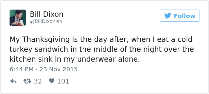 Funny Thanksgiving Tweets