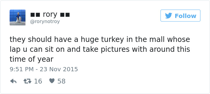 Funny Thanksgiving Tweets