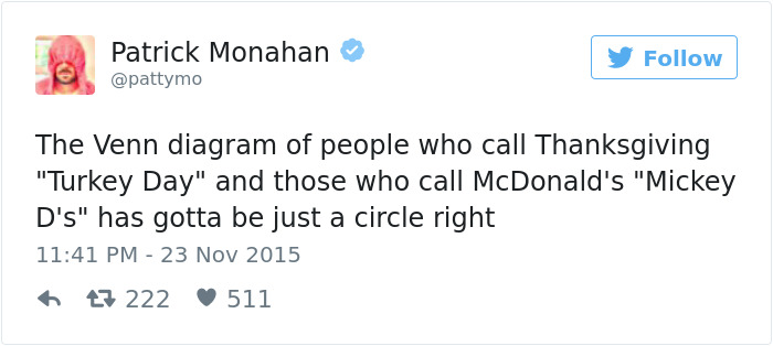Funny Thanksgiving Tweets