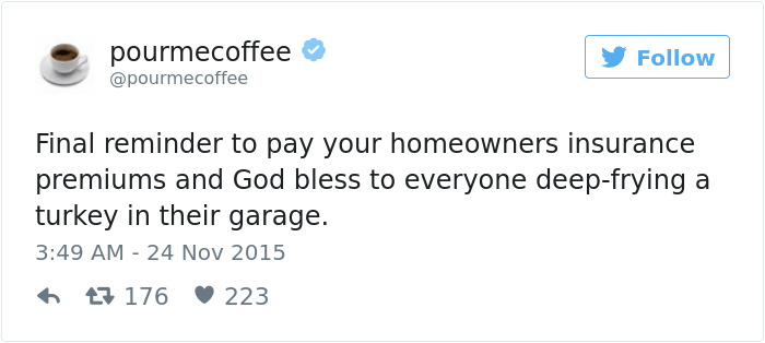Funny Thanksgiving Tweets