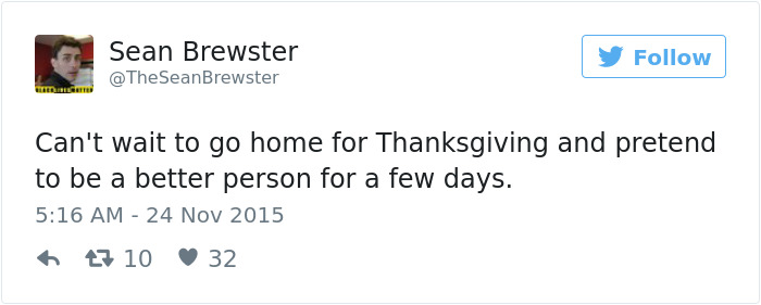 Funny Thanksgiving Tweets