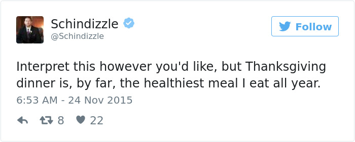 Funny Thanksgiving Tweets