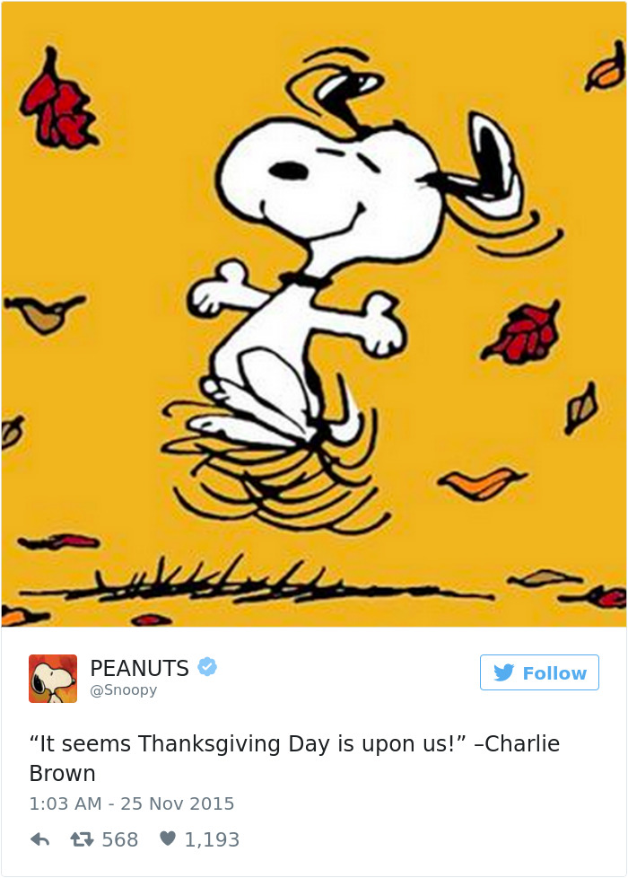 Funny Thanksgiving Tweets