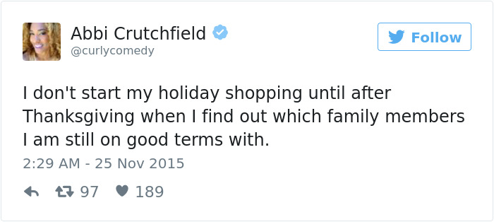 Funny Thanksgiving Tweets