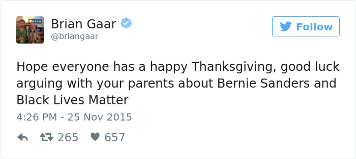 Funny Thanksgiving Tweets