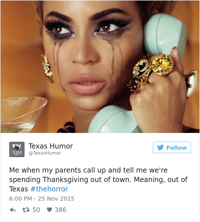 Funny Thanksgiving Tweets