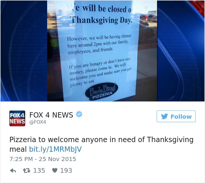 Funny Thanksgiving Tweets