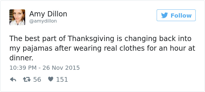 Funny Thanksgiving Tweets