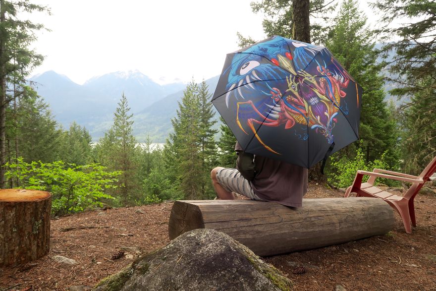 7 Artist Designed Umbrellas Make Great Holiday Gifts!