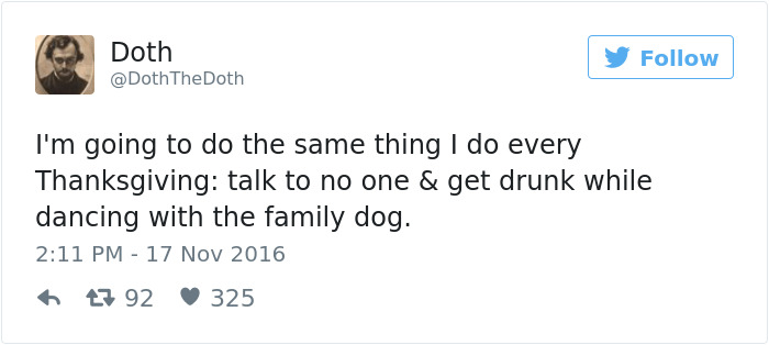 Funny Thanksgiving Tweets