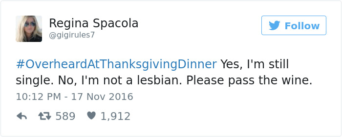 Funny Thanksgiving Tweets