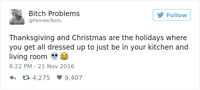 Funny Thanksgiving Tweets