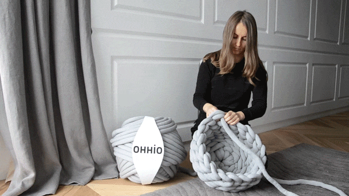 Ohhio Braid - A New Material For Stylish, Chunky Knits Ohhio Braid - A New Material For Stylish, Chunky Knits