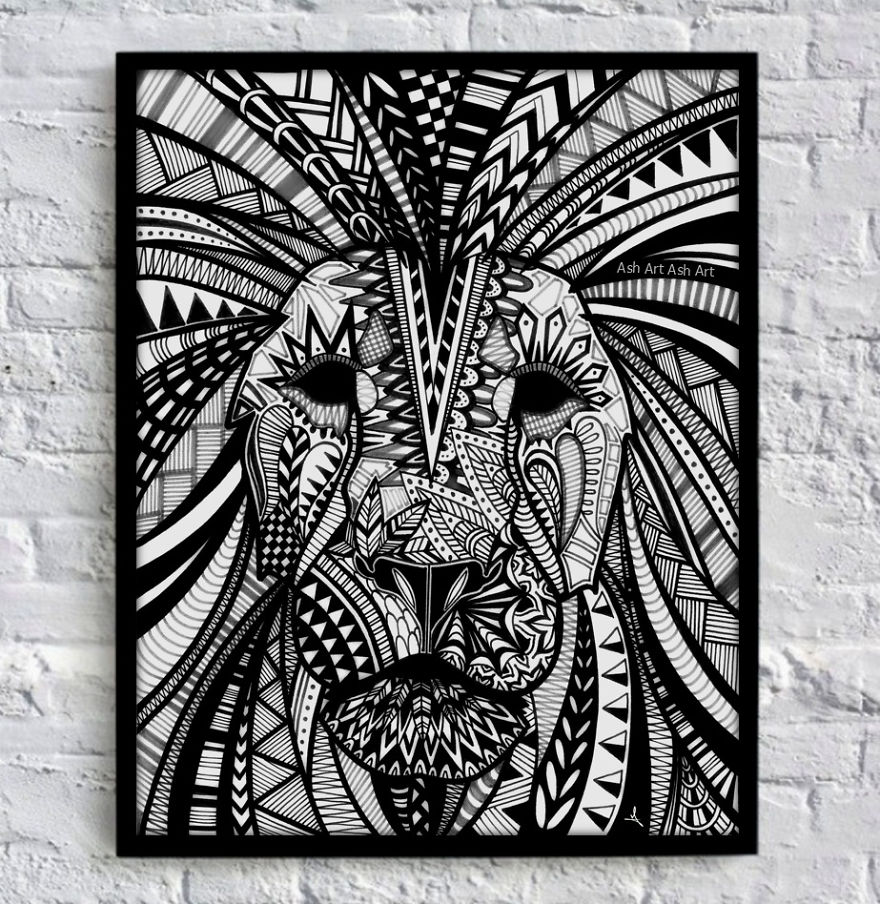 I Spend My Free Time Drawing Animals And Skulls