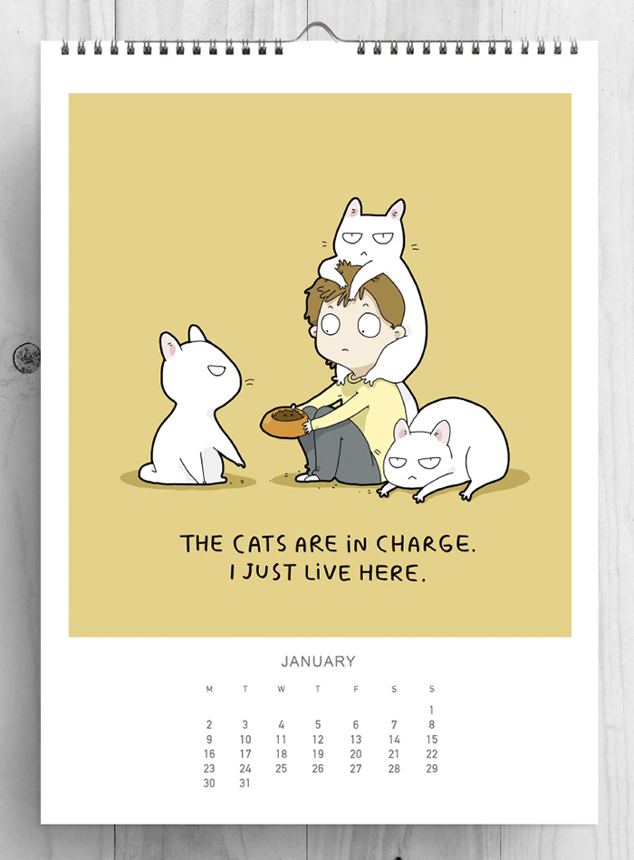 I Created A Cat Calendar To Make 2017 The Most Purrfect Year Ever I Created A Cat Calendar To Make 2017 The Most Purrfect Year Ever