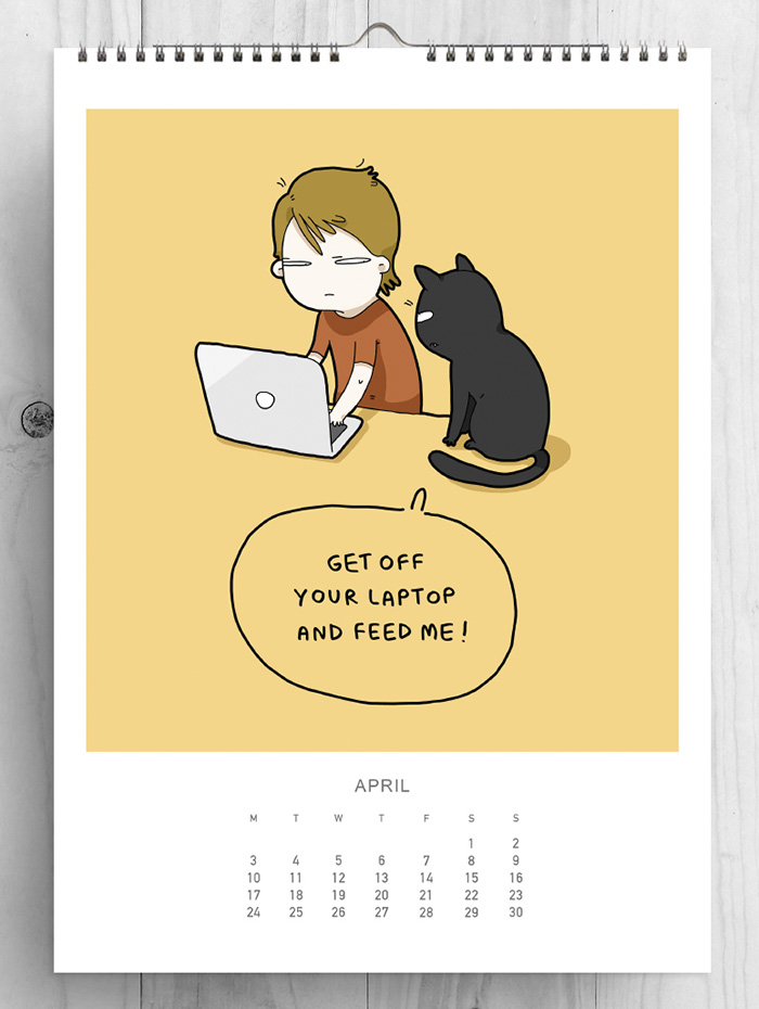 I Created A Cat Calendar To Make 2017 The Most Purrfect Year Ever I Created A Cat Calendar To Make 2017 The Most Purrfect Year Ever