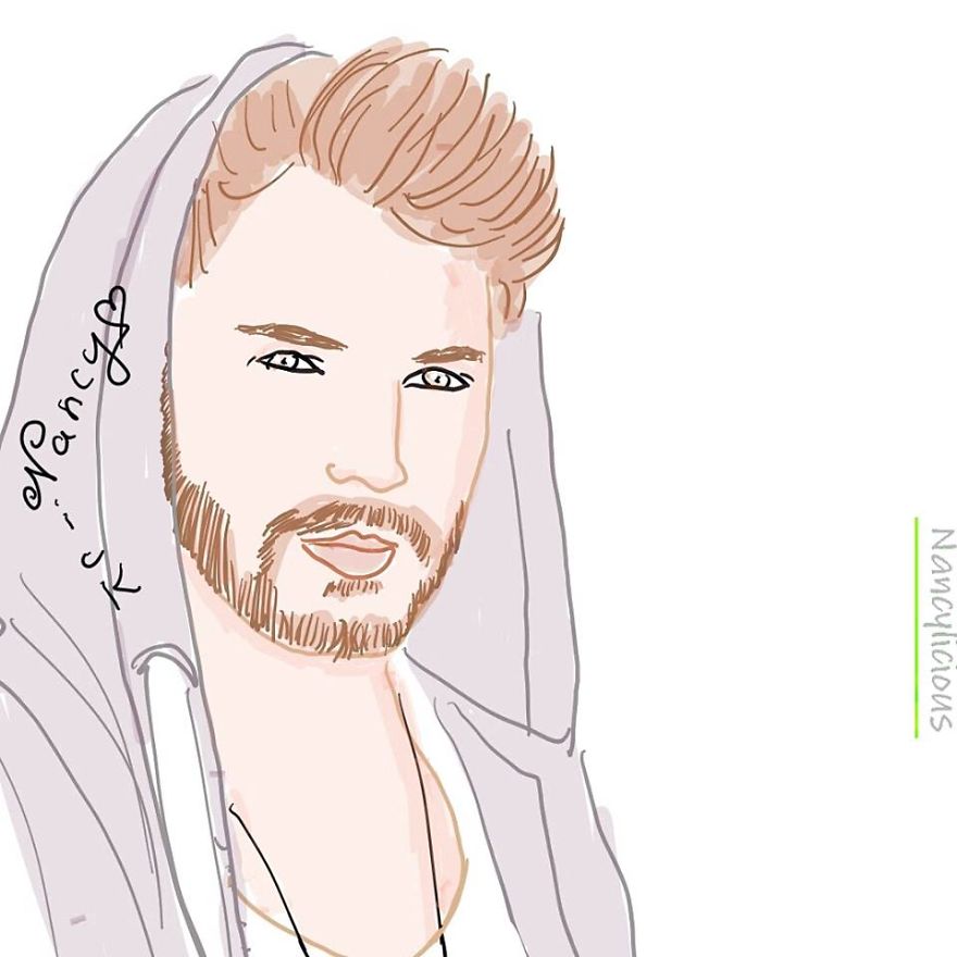 Celebrities By Me (part 3)