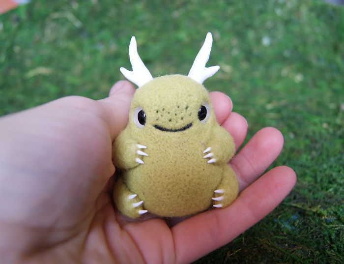 Сute Needle Felted Toys By Anna Klyukina