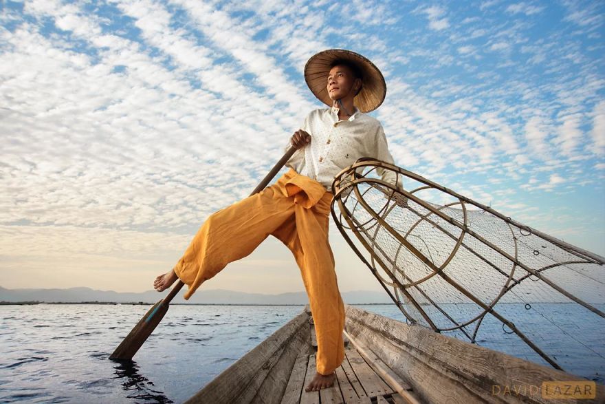 Fisherman On Inle Lake