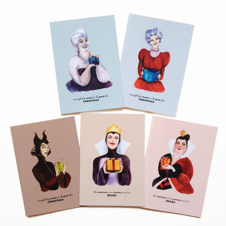 Disney Vilans Want To Be Good This Christmas