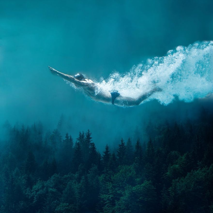 I Turn Boring Stock Photos Into Something A Little More Interesting