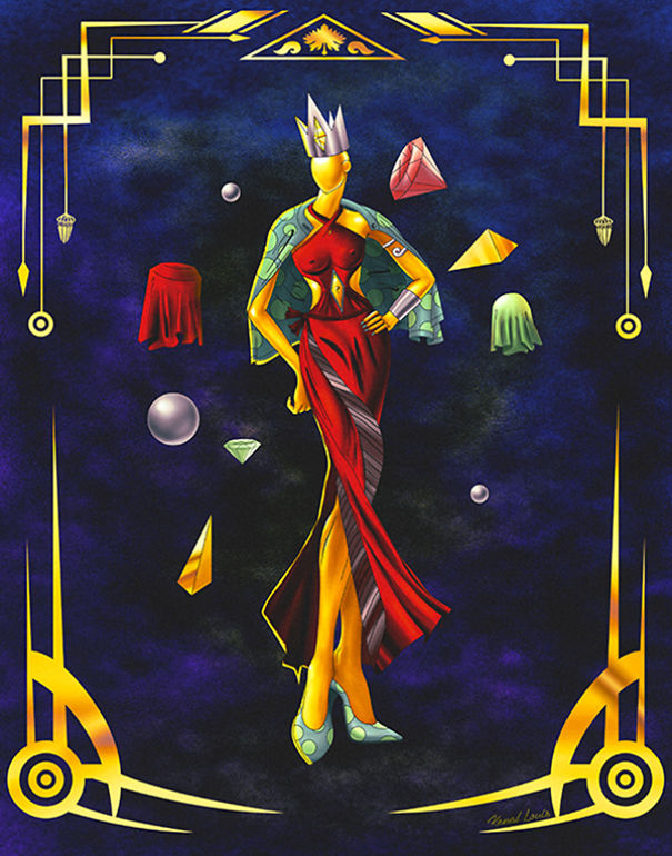 Fashion Goddess Art Series