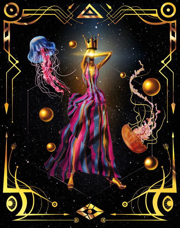 Fashion Goddess Art Series