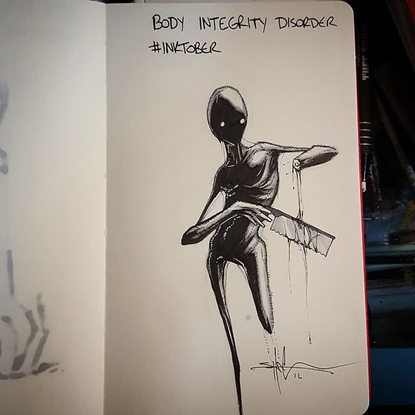 Body Integrity Identity Disorder (Was Too Tired And Forgot To Spell It Fully On The Image!)