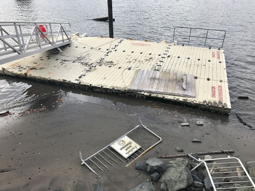 Super Moon Show The Dirty Side Of The Hudson River, Nyc