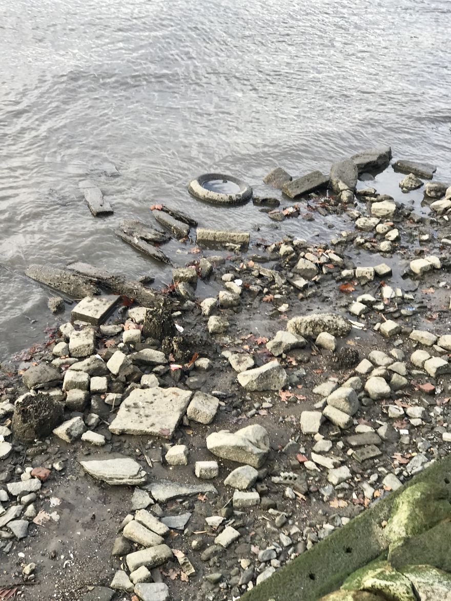 Super Moon Show The Dirty Side Of The Hudson River, Nyc