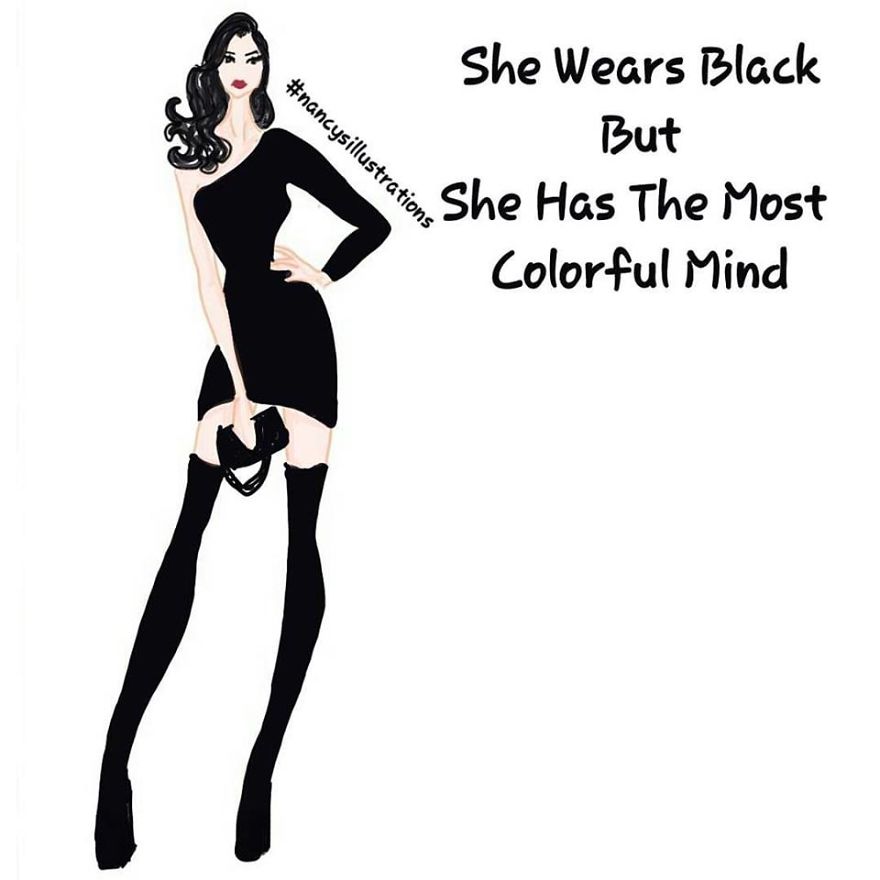 Girly Illustrations With Quotes (2)