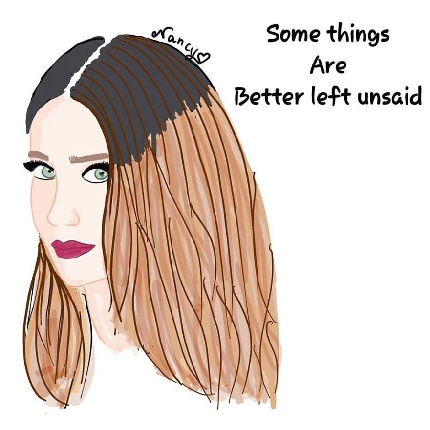 Girly Illustrations With Quotes (2)