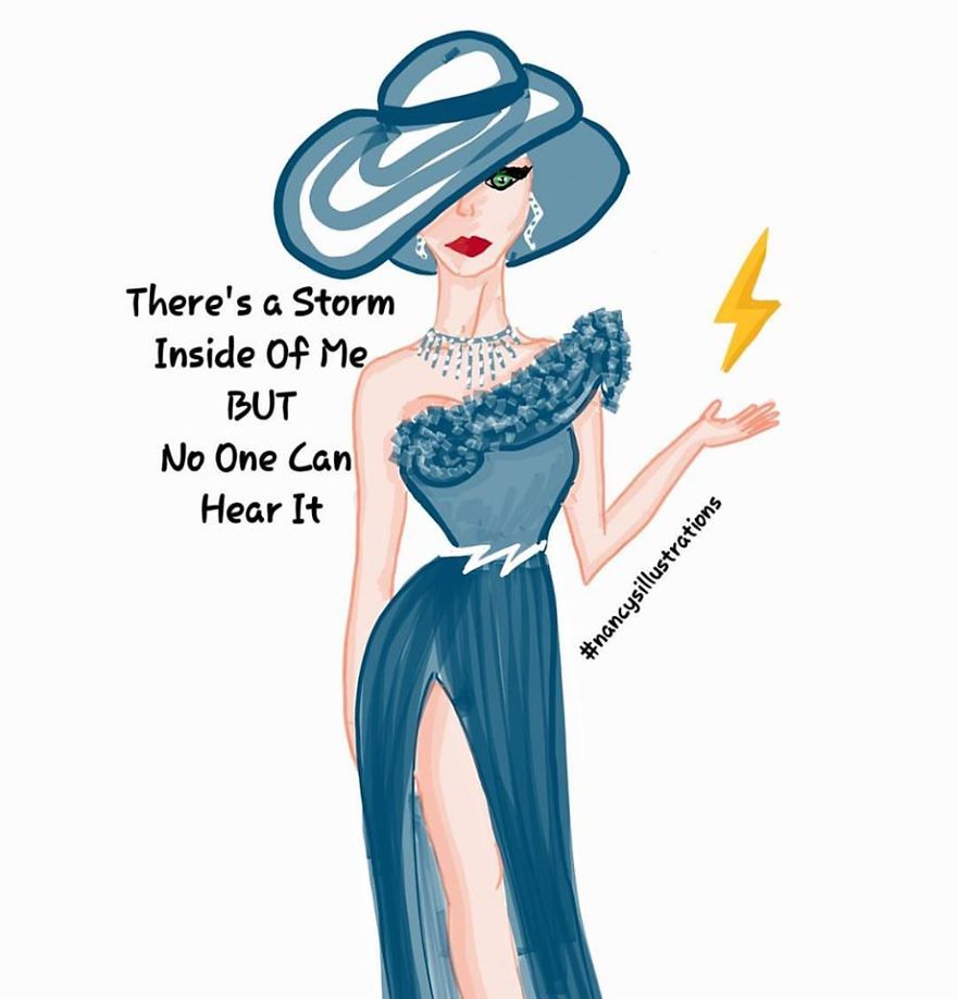 Girly Illustrations With Quotes (9)