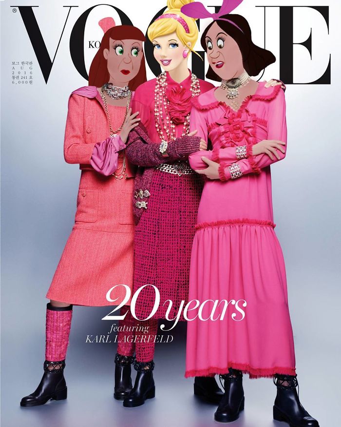 Anastasia Tremaine, Cinderella & Drizella Tremaine Replaced Cover Girls