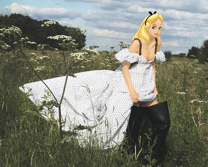 Alice From The Wonderland As Kendall Jenner