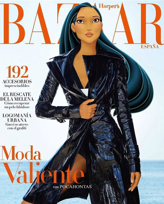 Pocahontas As Joan Smalls