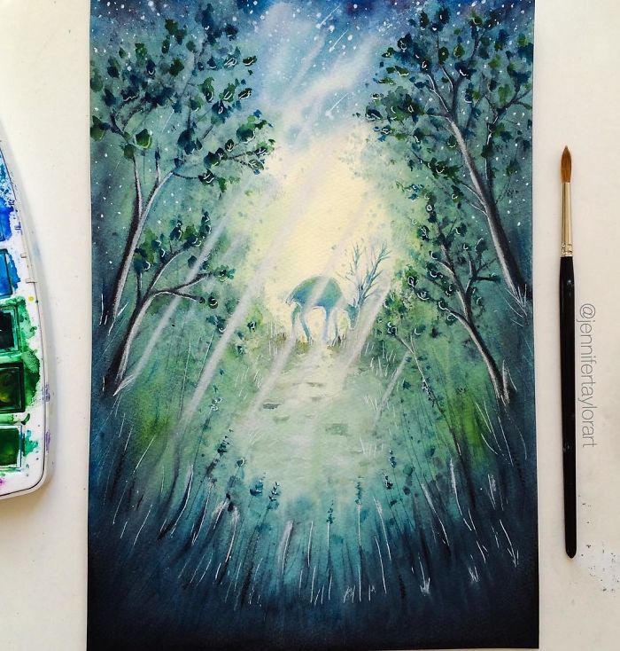 I Paint Imaginary Worlds...