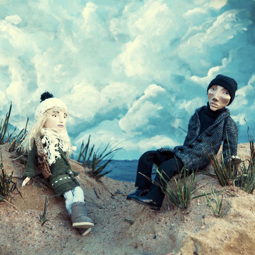 I Captured Different Versions Of Loneliness, Inspired By Oddments I Had At Home