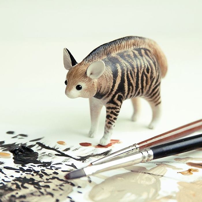 I Create Unique Animal Sculptures From Polymer Clay