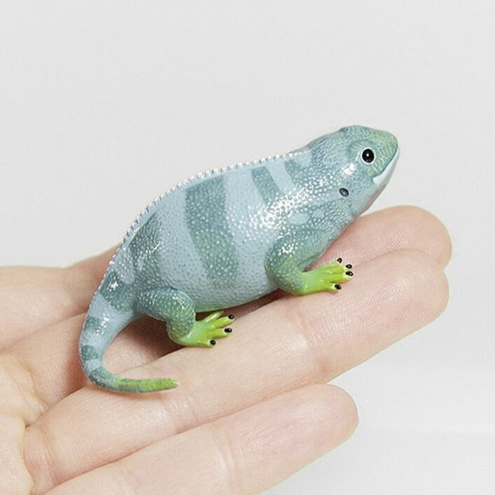 I Create Unique Animal Sculptures From Polymer Clay