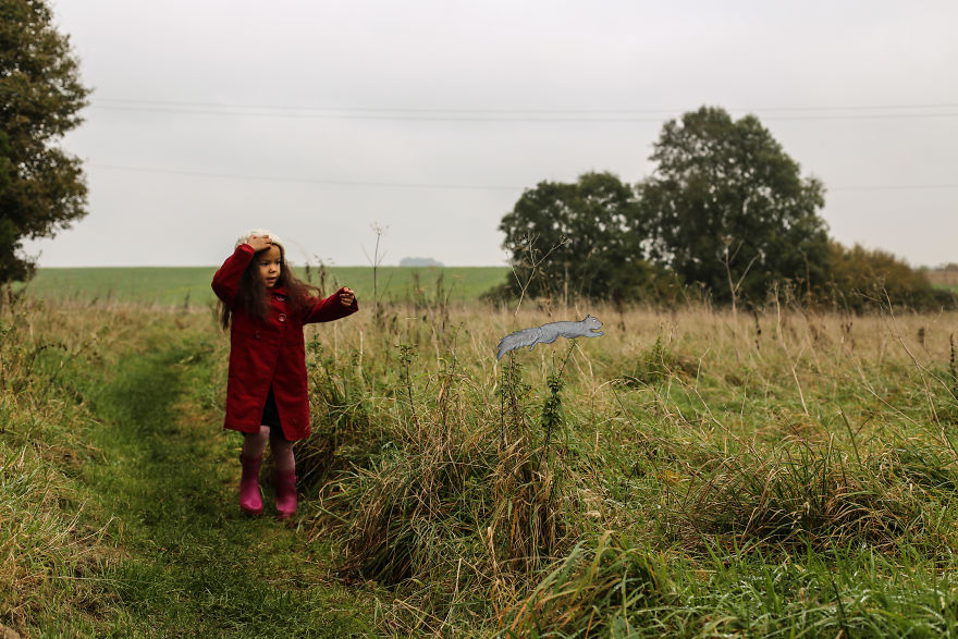 I Created Images Which Combine My Love For Illustration And Photography