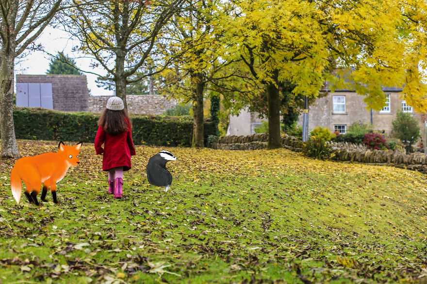 I Created Images Which Combine My Love For Illustration And Photography