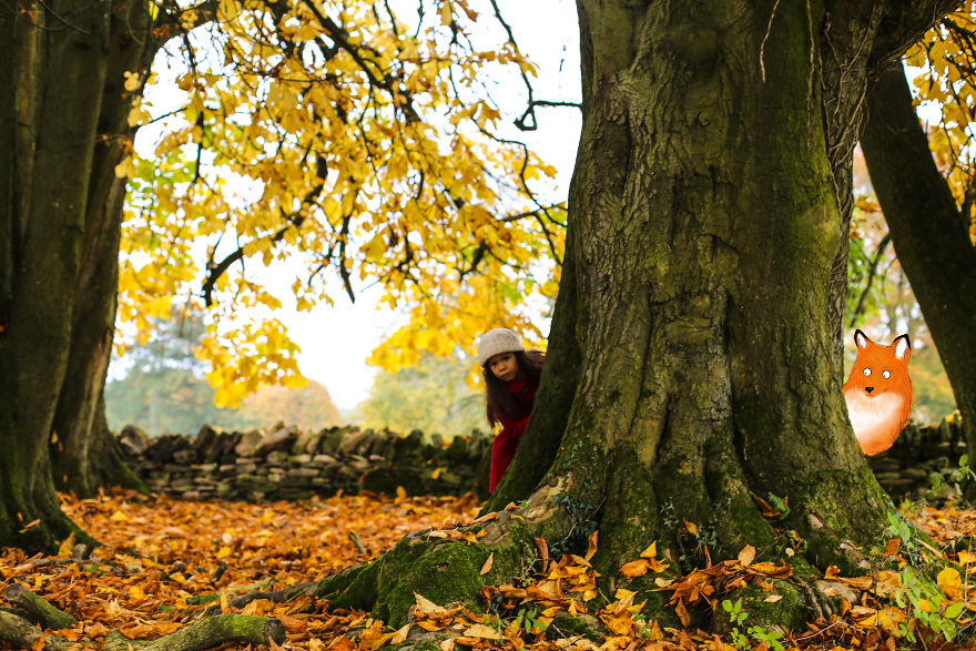 I Created Images Which Combine My Love For Illustration And Photography