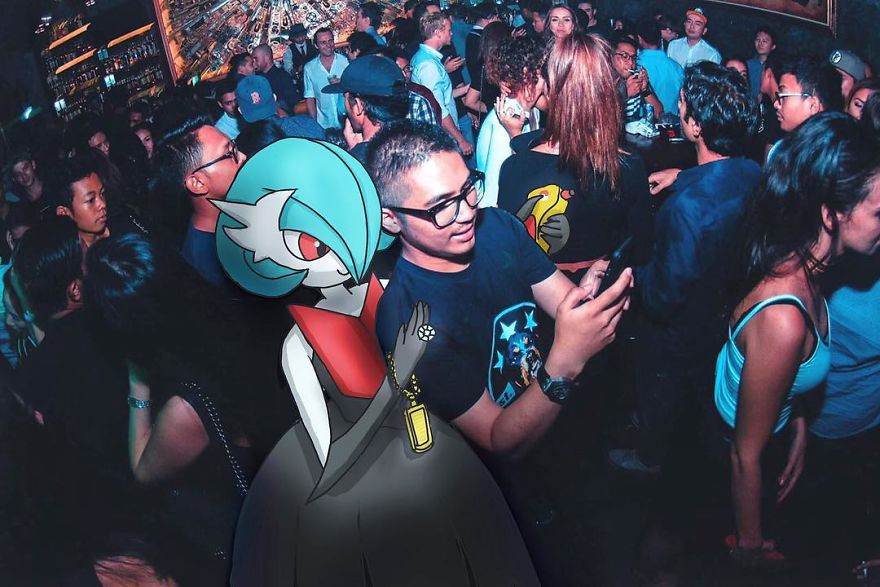 I Drew Pokemon Onto My Vacation Pics