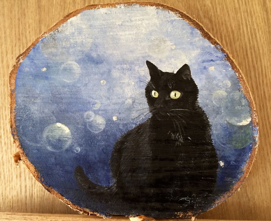 I Like To Challenge Myself By Painting In Different Styles And On Different Surfaces