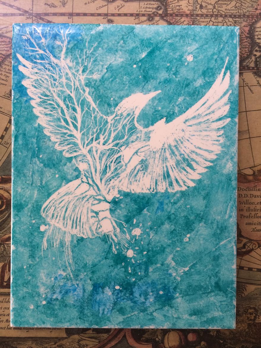 I Like To Challenge Myself By Painting In Different Styles And On Different Surfaces