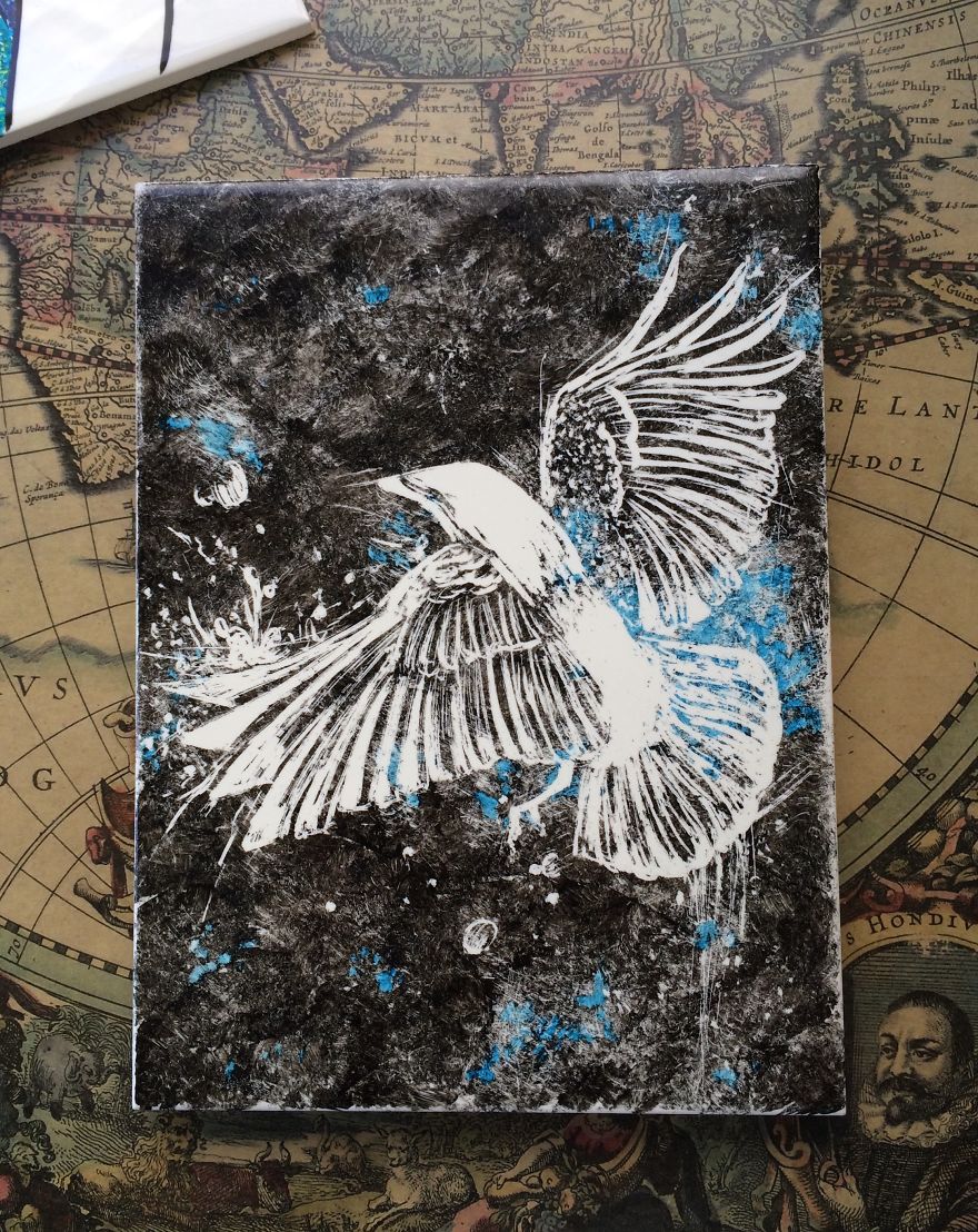 I Like To Challenge Myself By Painting In Different Styles And On Different Surfaces