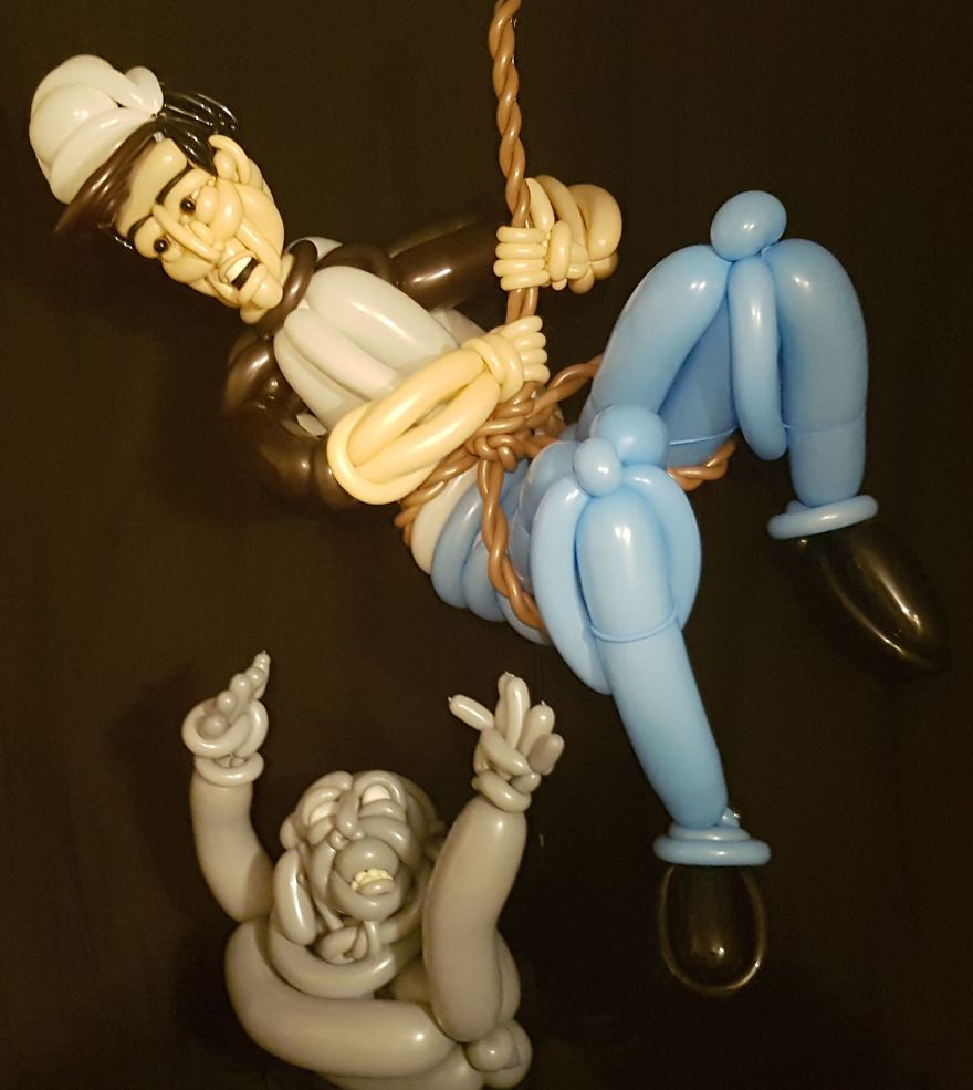 I Once Struggled To Make A Balloon Dog, Now My Walking Dead Balloon Art Is Being Seen By Millions! I Once Struggled To Make A Balloon Dog, Now My Walking Dead Balloon Art Is Being Seen By Millions!