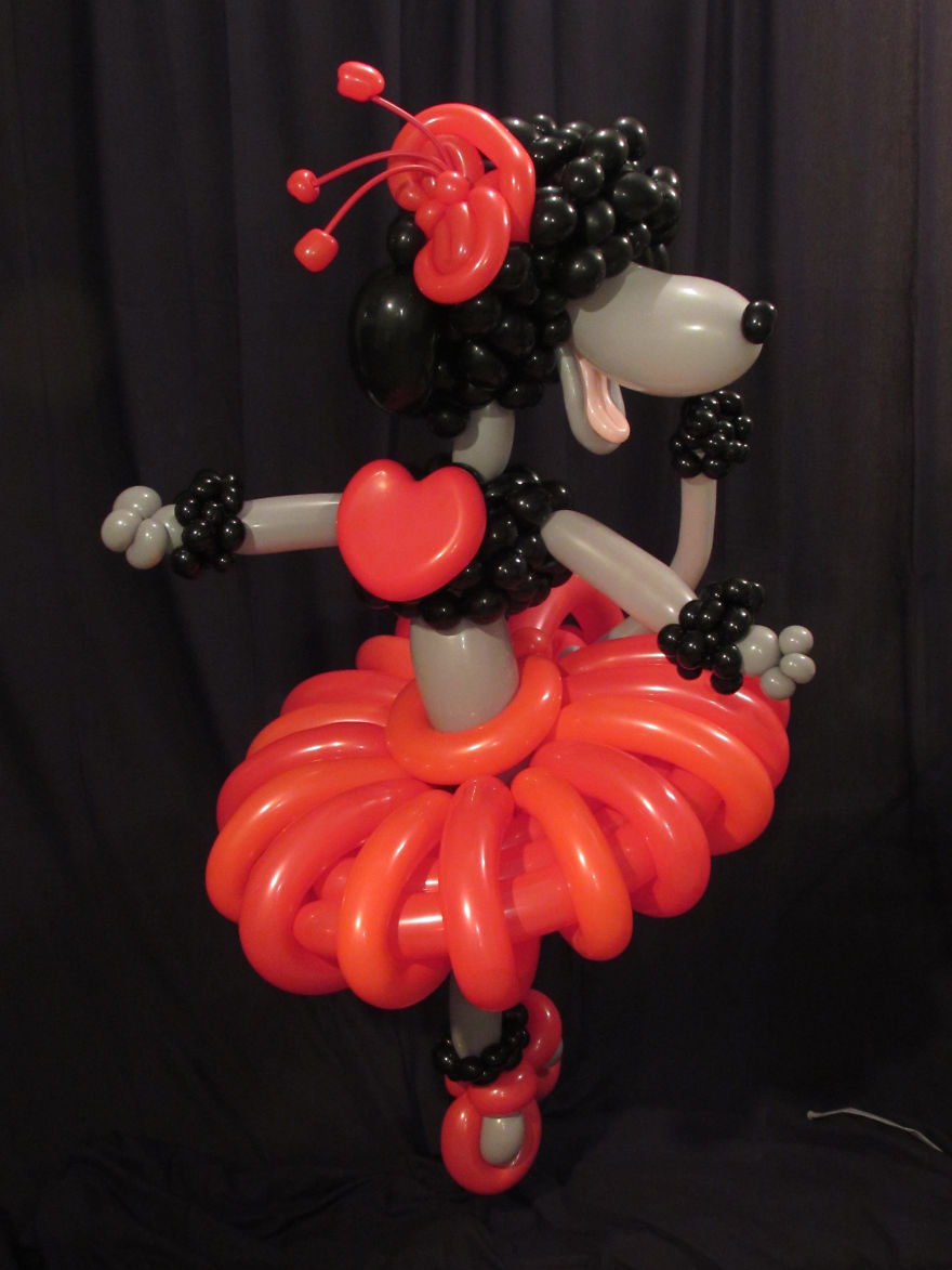 I Once Struggled To Make A Balloon Dog, Now My Walking Dead Balloon Art Is Being Seen By Millions!