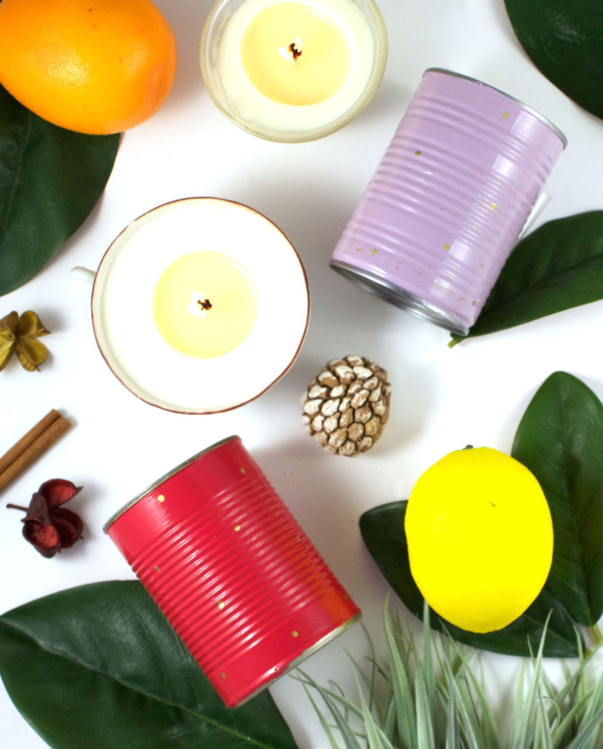 I Turn Trash Into Truly Sustainable Soy Candles